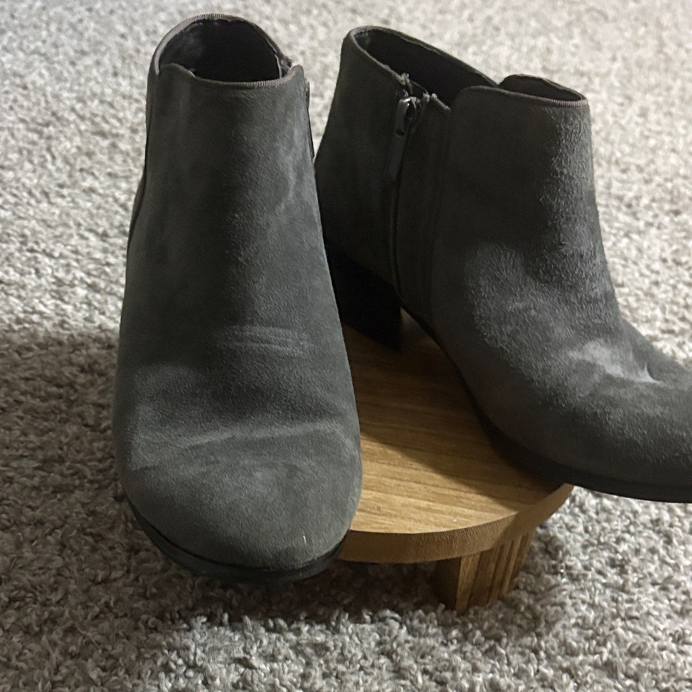 Gray Women's Ankle Boots